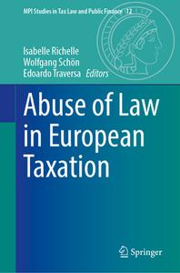 Abuse of Law in European Taxation edito da Springer International Publishing