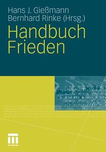Handbuch Frieden edito da Springer Fachmedien Wiesbaden