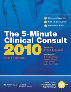 The 5-minute Clinical Consult edito da Lippincott Williams And Wilkins