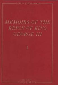 Memoirs of the Reign of King George III 4V Set di Horace Walpole edito da Yale University Press