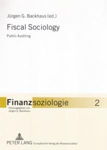 Fiscal Sociology edito da Lang, Peter GmbH