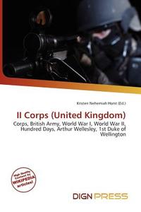 Ii Corps (united Kingdom) edito da Dign Press