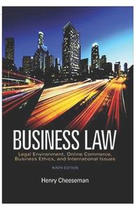 Business Law di Henry R Cheeseman edito da Independently Published