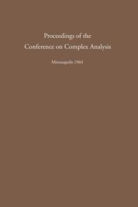 Proceedings of the Conference on Complex Analysis edito da Springer Berlin Heidelberg