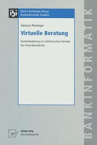 Virtuelle Beratung di Vanessa Niemeyer edito da Physica-Verlag HD