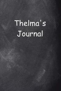 Thelma Personalized Name Journal Custom Name Gift Idea Thelma: (notebook, Diary, Blank Book) di Distinctive Journals edito da Createspace Independent Publishing Platform