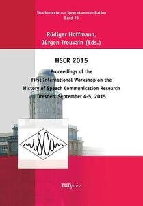 HSCR 2015 edito da TUDpress Verlag der Wissenschaften GmbH