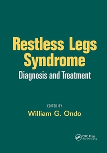 Restless Legs Syndrome edito da Taylor & Francis Ltd