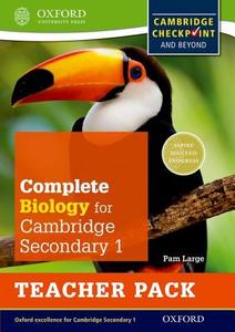 Complete Biology for Cambridge Secondary 1 Teacher Pack di Pam Large edito da Oxford Children?s Books