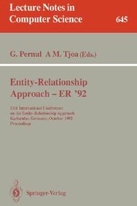 Entity-Relationship Approach - ER '92 edito da Springer Berlin Heidelberg