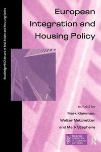 European Integration and Housing Policy di Mark Kleinman edito da Routledge