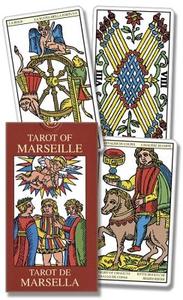 Tarot of Marseille/Tarot de Marsella/Tarot de Marseille/Tarot de Marseille/Tarocchi Di Marsiglia edito da Lo Scarabeo