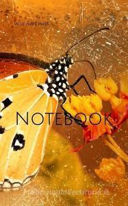 Notebook: Butterfly Insect Small Flower Plant Nature Cocoon Caterpillar Blossom Butterflies Insects di Wild Pages Press edito da INDEPENDENTLY PUBLISHED