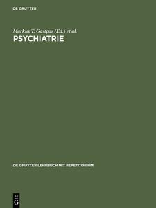 Psychiatrie edito da De Gruyter