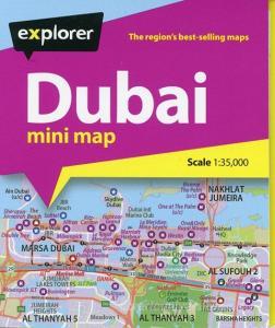 Dubai Mini Map di Explorer Publishing and Distribution edito da Explorer Publishing