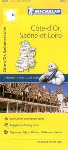 Cote-d'or, Saone-et-loire - Michelin Local Map 320 di Michelin edito da Michelin Editions Des Voyages