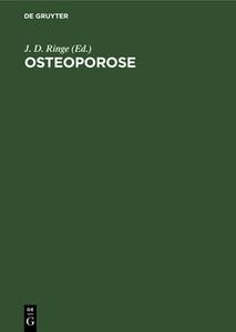 Osteoporose edito da De Gruyter