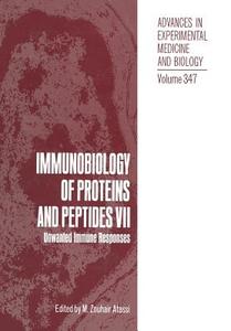 Immunobiology of Proteins and Peptides VII edito da Springer US