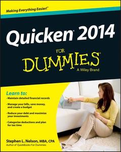 Quicken 2014 For Dummies di Stephen L. Nelson edito da John Wiley & Sons Inc
