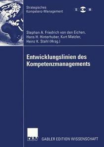 Entwicklungslinien des Kompetenzmanagements edito da Deutscher Universitätsverlag