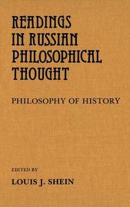 Readings in Russian Political Thought di Louis Shein edito da Wilfrid Laurier University Press