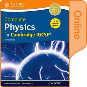 Complete Physics For Cambridge Igcse (r) Online Student Book di Stephen Pople edito da Oxford University Press
