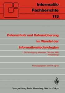 Datenschutz und Datensicherung im Wandel der Informationstechnologien edito da Springer Berlin Heidelberg