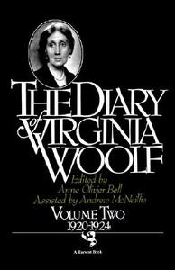 The Diary of Virginia Woolf, Volume 2: 1920-1924 di Virginia Woolf edito da HARCOURT BRACE & CO