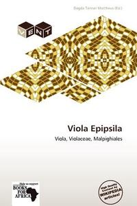 Viola Epipsila edito da Vent