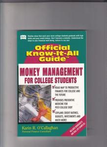 Money Management for College Students di Karin O'Callaghan edito da Frederick Fell Publishers