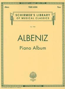 Piano Album: Schirmer Library of Classics Volume 1985 Piano Solo di I. Albeniz, Isaac Albbeniz edito da G SCHIRMER
