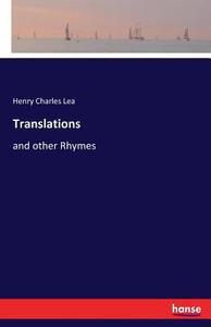 Translations di Henry Charles Lea edito da hansebooks