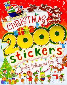 Christmas 2000 Stickers: Frosty, Festive, and Fun! [With Sticker(s)] di Rachel Gippetti edito da PARRAGON