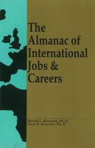 Almanac of International Jobs & Careers di Ronald L. Krannich edito da Impact Publications