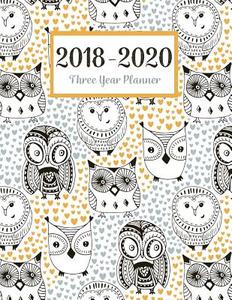 2018 - 2020 Three Year Planner: Monthly Schedule Organizer - Agenda Planner for the Next 3years, 36 Months Calendar, Appointment Notebook, Monthly Pla di Cindy Clays edito da Createspace Independent Publishing Platform