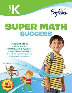 Kindergarten Jumbo Math Success Workbook di Sylvan Learning edito da Random House USA Inc