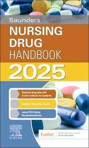 Saunders Nursing Drug Handbook 2025 di Robert Kizior, Keith Hodgson edito da Elsevier Health Sciences