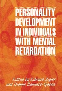 Personality Development in Individuals with Mental Retardation edito da Cambridge University Press