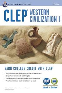 CLEP(R) Western Civilization I Book + Online di Robert M. Ziomkowski edito da RES & EDUCATION ASSN