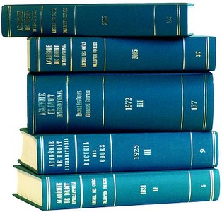 Recueil Des Cours, Collected Courses, Tome/Volume 216 (1989) di Academie De Droit International De La Ha edito da BRILL ACADEMIC PUB