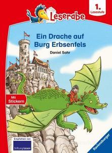 Ein Drache auf Burg Erbsenfels - Leserabe ab 1. Klasse - Erstlesebuch für Kinder ab 6 Jahren di Daniel Sohr edito da Ravensburger Verlag