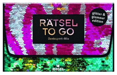 Rätsel to go Denksport-Mix: glitter & glamour edition di Stefan Heine edito da moses. Verlag GmbH
