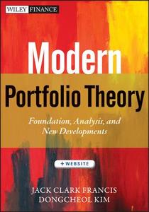 Modern Portfolio Theory + WS di Francis, Kim edito da John Wiley & Sons
