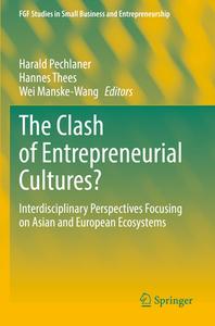 The Clash of Entrepreneurial Cultures? edito da Springer International Publishing