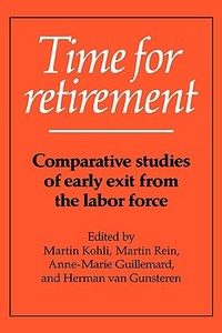 Time for Retirement edito da Cambridge University Press