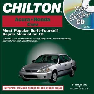 Total Car Care CD-ROM: Acura - Honda Cars, 1984-2000 Jewel Case di Chilton Automotive Books, Chilton, (Chilton) Chilton edito da Chilton Book Company
