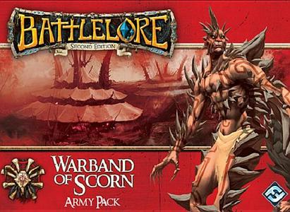 Battlelore 2nd Edition: Warband of Scorn Army Pack edito da Fantasy Flight Games