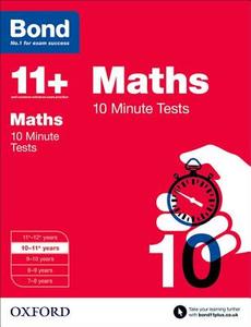 Bond 11+: Maths: 10 Minute Tests di Andrew Baines, Bond edito da Oxford University Press