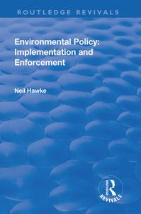Environmental Policy di Neil Hawke edito da Taylor & Francis Ltd