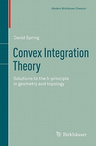 Convex Integration Theory di David Spring edito da Springer Basel AG